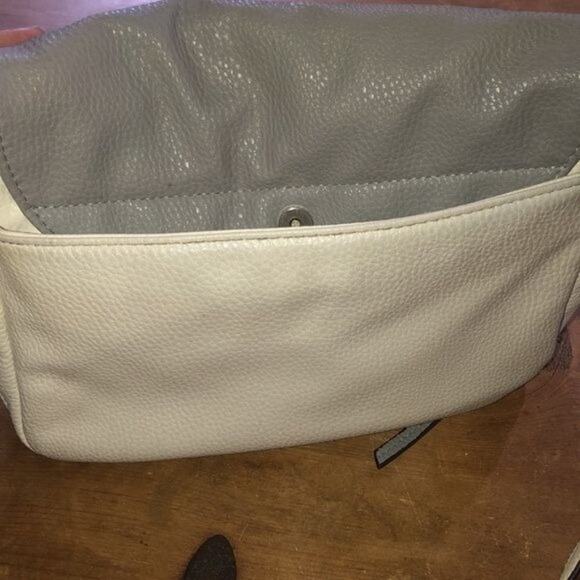 Jessica Simpson gray and cream crossbody handbag - Picture 10 of 16